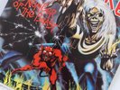 PRISTINE 1982 WINCHESTER PRESS IRON MAIDEN NUMBER OF THE BEAST VINYL LP NM