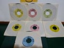 JIM HENSON'S MUPPETTS ALPHABET  SESAME STREET SET OF 7 A-Z  VG+ -NM 45 RPM