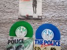 The Police -  Message In A Bottle ( Green Vinyl), Roxanne ( Blue Vinyl) & Can't