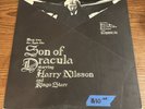 HARRY NILSSON Son of Dracula - 1972 1st Press Rapple LP Die-Cut Cover Vg