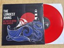 THE LONGEST JOHNS BETWEEN WIND AND WATER  LP RED VINYL