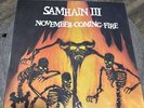 SamHain 3 November coming fire Original W/insert Plan-9 Records Danzig  Nice Lp