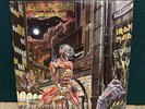 IRON MAIDEN Somewhere In Time 1986 Vinyl Record LP with Insert Sleeve - VG+