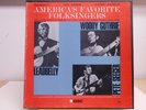 Leadbelly Pete Seeger Woody Guthrie Folk Country Box Set 3 x LP on Folkways