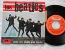 LES BEATLES RARE FRENCH EP POLYDOR WHEN THE SAINTS 21914 ORIGI FRANCE 1964