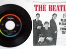 THE BEATLES US 45 VEE JAY VJ 581 Please Please Me with Excellent Picture Sleeve
