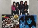 3 Kiss Vinyl LPs - Lick It Up, Promo Animalize, Promo Creatures of the Night