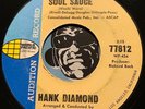 HANK DIAMOND Latin Boogaloo 45 Soul Sauce b/w Everything Is Where It Belongs