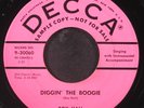 ROY HALL: diggin' the boogie / three alley cats DECCA 7