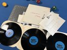 King Biscuit Flower Hour Vinyl Grateful Dead Tribute 10/26/1980 3-LP Cue Sheet