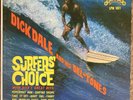 Surf +’Drag DICK DALE and his DEL-TONES 1st MONO Issue 1962 SURFERS CHOICE VG+