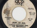 Little Anthony And The Imperials - Hurt So Bad / Reputation, 7