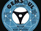 Ruby Winters - Better / In The Middle Of A Heartache, 7