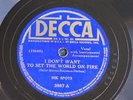 Ink Spots 78 rpm I Don't Want to Set The World On Fire V 1941 orig press Fallout