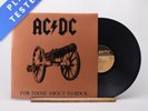 AC/DC For Those About To Rock We Salute You LP Album Vinyl Record - EX/EX
