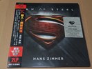 Hans Zimmer – Man Of Steel Soundtrack silver & black Vinyl 2LP OBI NEW