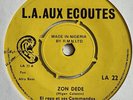 El Rego Et Ses Commandos – Zone Dede / Petite Rosette Afro Beat Rumba 45