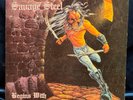 SAVAGE STEEL 1987  BEGINS WITH A NIGHTMARE VINYL  LP WITH LYRICS SLEEVE NRR17 EX