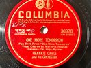 Frankie Carle 78 rpm One More Tomorrow/Make Believe - Columbia 36978 (Fallout 4)