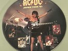 AC/DC Japan Tour 1981 PROMO ONLY picture disc LP GENUINE PS180 clear rim $0 SHIP