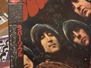 THE BEATLES / Rubber Soul - EAS-70135 - Japan Limited Red Vinyl LP Mono - w/Obi