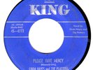 LINDA HAYES & PLATTER: Please Have Mercy / Oochi Pachi -KING 4773 Orig Single 45