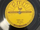 Billy Riley Pearly Lee / Red Hot Sun Records 10” 78 Rpm 1957