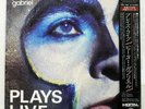 PETER GABRIEL PLAYS LIVE CHARISMA 18S1689 Japan PROMO VINYL 2LP