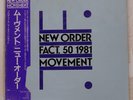 NEW ORDER MOVEMENT FACTORY FACT50 Japan PROMO OBI VINYL LP