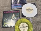 TURNSTILE  7” Vinyl / Pressure To Succeed white & Step 2 Rhythm neon green trans