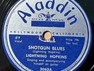 BLUES 78 ; LIGHTNING HOPKINS ALADDIN  Shotgun Blues/ Rollin' Blues