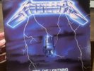 Metallica Ride the Lightning LP Vinyl Record 1984 Electra Records 60396-1