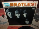 THE BEATLES - Rare Vinyl Lp - MEET THE BEATLES - Original Capitol Mono Beauty