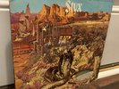 STYX - The Serpent is Rising LP RARE 1st (1973) Pressing on WOODEN NICKEL Label