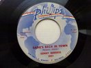 SONNY BURGESS 45 'SADIE'S BACK IN TOWN' USA PHILLIPS 1960 MEMPHIS ROCKABILLY ++