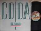 Led Zeppelin ORIG OZ LP Coda VG+ '82 Swan Song 90051-1 Hard Rock Robert Plant
