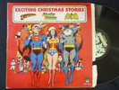 Exciting Christmas Stories Superman Batman Wonder Woman DC Record Vinyl lp Album