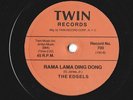 The Edsels RAMA LAMA DING DONG reproduction pressing TWIN 700 78rpm *doo wop*