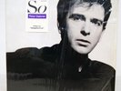 PETER GABRIEL / SO US PRESSING LP W/INNER SHRINK, HYPE STICKER