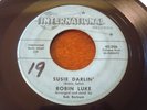Robin Luke. Susie Darlin' b/w Living's Loving You. VG Hawaii Rock 'n' Roll 45