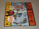 GUNS N ROSES Appetite Destruction Vinyl LP Record Banned Cover w/ Stickers VG++