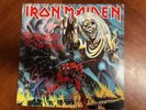 Number of the Beast Iron Maiden Vinyl Record LP SIGNED BY BRUCE DICKINSON COA
