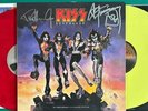 KISS PAUL STANLEY and ACE FREHLEY Signed DESTROYER 45th colored vinyl LP