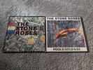 The Stone Roses Vinyl LP 1989 US First Press + Fools Gold LP Silvertone Records