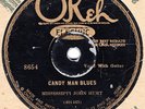 78 RPM  MISSISSIPPI JOHN HURT  Ok 8654  V-   Candy Man Blues / Stack O'Lee Blues