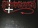 Possessed - Seven Churches vinyl LP MX8024 Combat Records camouflage labels vg+