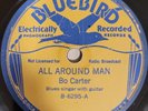 HEARBo Carter All Around Man Cigarette Blues Rare Bluebird 6295 78 RPM