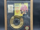 Elvis Presley Framed 24K Gold Heartbreak Hotel Jailhouse Rock RCA 45 Record