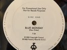 New Order - Blue Monday - Rare 12” US Promo - Hype Sticker - NEAR MINT