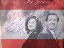 Rare signed THE JONESES SING-FERN AND RAY JONES LP Album